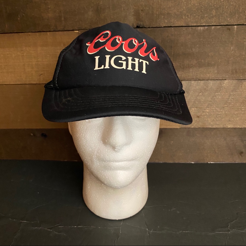 Vintage Snapback Coors Light Hat Trucker Vintage Snapback Coors Light Hat Trucker